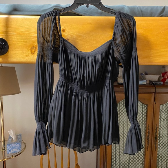 Susan Lucci Shirred Blouse - Picture 5 of 7